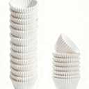 1000 Pcs 1 Inch Mini Muffin Liners,Muffin Liner for Baking White Cupcake Papers Baking Cup Liners,Used for 48 Cup Mini Muffin Pan