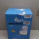 AQQA 475GPH Canister Filter, Ultra-Quiet 3-Stage Filtration Aquarium Filter