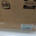 American Mahjong Game Set, 166 White Tiles, 4 All-in-One Color Rack/Pushers, Complete Mahjong Set with Pink Printed Carrying Bag