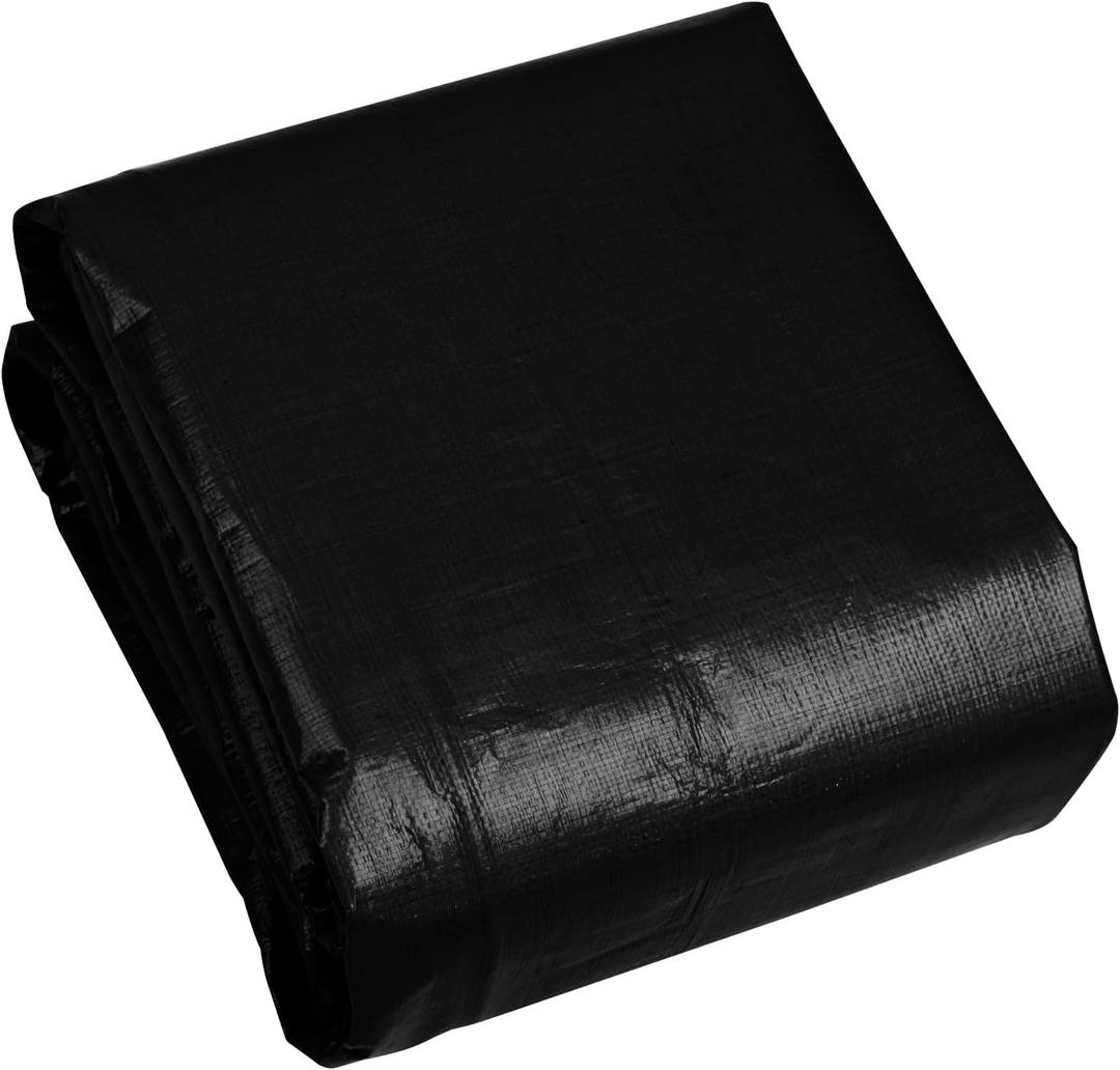 Pond Liner,28 Mil PE 15 x 20 FT Black Pond Liner Large Pond Liner for Outdoor Fish Ponds,KOI Pond,Duck Pond,Waterproof Pond Equipment,Pond Supplies.