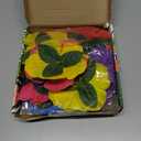 60Pcs Tropical Party Decorations Supplies Tropical Palm Leaves Hibiscus Flower Simulation Artificial Leaf for Hawaiian Luau Safari Party Jungle Beach Theme BBQ Birthday Parties Decorations Table Decor
