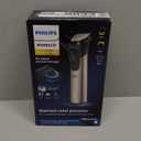 Norelco Philips Multigroom 9000 Series, All-in-One Trimmer, Beard Trimmer and Hair Clipper, 23-Piece Men's Grooming Kit for Beard, Body, Face, Nose, Ear and Intimate Areas, MG9520/50