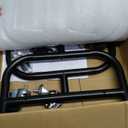 LZNIOZ Heavy Duty Clothes Rack Load 600 LBS, Rolling Clothing Rack for Hanging Clothes with Lockable Wheels, Double Rod Garment Rack for Bedroom, Laundry, Living Room, Black