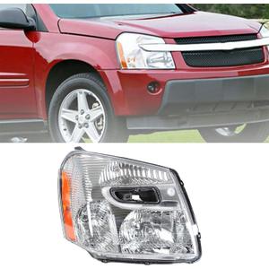 WFLNHB Headlights Assembly 15888059 GM2503254 Replacement for Equinox 2005 2006 2007 2008 2009 Projector Headlamps Right Side (Passenger Side)