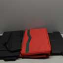 Premium Christmas Ornament Storage Box  Holds up to 72-3 Ornaments + 6 Side Slots for Figurines & Nutcrackers  Holiday Decoration Organizer  Durable 600D Red Canvas