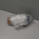 DECORKEY Hanging Moroccan Lantern Decorative Indoor & Outdoor, 13.6 Ramadan Decorative Amber Lanterns with Chian for Porch Patio Home Decor, Vintage Metal Christmas Candle Holder Decorations