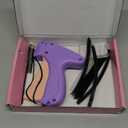 Stitch for Clothes - Stitchy Tagging for Clothing - Handheld Stitch Quick Clothing Fixer - Includes 6 Needle1500 Black Fasteners & 1500 White Fasteners (Purple)