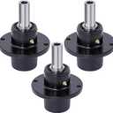 3pcs Spindle Assembly Replaces SCAG 46020 461663 46400 46631 Ferris 1530301 Fit 48" 52" 61" Lawn Mower Deck with Zerk Fitting