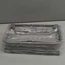 Baffect Hanging Organizer 4 Pieces - Foldable Wall Mounted Rack for Shoes Storage, Holder and Shelf (Gray) (Grey)