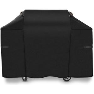 Ultima Durable Grill Cover for Weber Genesis 300 & Genesis II 300 Series Grills,Heavy Duty Waterproof Rip-Proof 58" BBQ Cover,Fade Resistant 7130 Gas Grill Cover with Straps for Weber 3 Burner Grill
