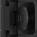 Amerock BPR8700FB | Cabinet Hinge | 3/8 in (10 mm) Inset Double Demountable | Matte Black | Kitchen Cabinet Door Hinge | 1 Pair/2 Pack | Functional Hardware