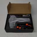 TOLOCO Massage Gun Deep Tissue, Percussion Massage Gun with 10 Replacement Heads, Super Quiet Portable Electric Massager for Athletes, Relax, Black