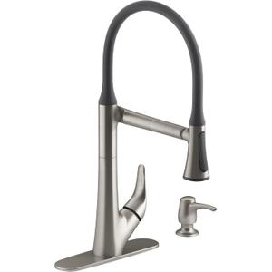 ARISE PULLDOWN KITCHEN FAUCET (Vibrant Stainless)