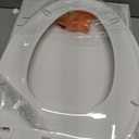 KOHLER K-4774-0 Brevia Elongated White Toilet Seat with Quick-Release Hinges And Quick-Attach Hardware For Easy Clean, White