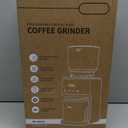 SHARDOR Conical Burr Espresso Coffee Grinder Electric with Precision Timer 2.0, Touchscreen Adjustable Burr Mill with 51 Precise Settings for Home Use, Anti-static, Stainless Steel