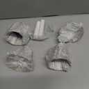 Metal 2 Piece Shower Knob with Handle Flange Replacement for Price Pfister Verve Tub Shower Faucet Hot and Cold Handles, Remodel Kit, Chrome