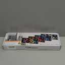 Soobest LED Digital Wall Clock with Seconds, Electric Clock Plug Auto DST Dimmer LED Large Display 10 Inches (White)