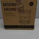 Aveniee 360 Rotating Makeup Organizer for Vanity, Skincare Perfume Organizers, Bathroom Countertop Organizer and Storage, Clear Cosmetics Lipstick Holder for Dresser,2 Tiers, Pink