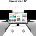 RedANGEL 20-22 Inch Hanging Computer Privacy Screen | Anti-Spy | Blue Light