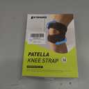 LETSHAKE Patellar Tendon Support Strap with Side Stabilizers & Patella Gel Pads, Knee Brace for Women Men, Meniscus Tear, Knee Pain Relief, Arthritis Pain And Support, Double Patella Bands (Medium) (Black)