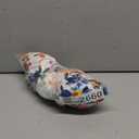 Women's Elegant Flowy Dress Casual Floral Sundress V-Neck Short Sleeve Dresses A-Lined Tiered Midi Dresses (Floral Butterfly Print, L)