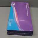 Gel Seat Cushion, Cooling Thick Big Breathable Honeycomb Design Absorbs Pressure Points Seat Cushion with Non-Slip Cover for Office Chair Home Cars Wheelchair (Black)