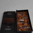 Whiskey, Scotch, Bourbon Tasting Glasses | Set of 4 Crystal Snifters | Professional 4 oz Tulip Shaped Nosing Copitas with Short Stem | Small Stemmed Gift Sniffers for Sipping Neat Liquor