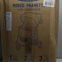 Graco Modes Pramette Stroller, Baby Stroller with True Pram Mode, Reversible Seat, One Hand Fold, Extra Storage, Child Tray, Pierce (Nico)