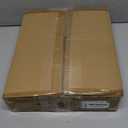 Y&M 2 In 1 Vinyl Record Storage Crate, 1PC Wood LP Holder, Wall Mount or Desktop Metal Album Organizer, Holds 80+ Records, Multifunctional Stackable Magazine Display Shelf, Brown (Rustic Brown Black (1 Pack))