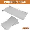 BCA006 Drip Tray Heat Baffle & BAC410 Drip Tray Liners Replacement Parts Kit for Traeger Pro 34 Series, Grill Grease Pan for Traeger Eastwood 34, Texas Elite, Texas Pro, BBQ125, BBQ075, Texas Elite 34