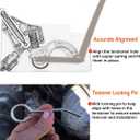 Bentolin R52 R53 Serpentine Belt Removal Tensioner Tool Compatible for Mini Cooper S BMW W11 Supercharged Engine repair Similar to 118410 & 118470