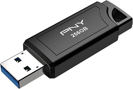 PNY PRO Elite V3 256GB USB 3.2 Gen 2 Flash Drive – Up to 1000MB/s Read, Up to 800MB/s Write, Extreme Performance for Professional Data Storage and Transfers, Premium Metal Design, Type-A Connector
