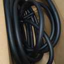 Garden Hose,5/8" ID x 25 ft,Black