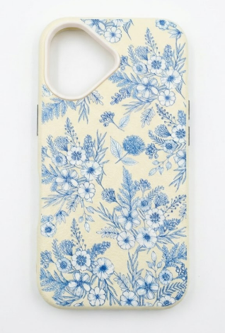Jefonha Compatible with iPhone 17 Case Cute Floral Flowers Phone Case for Women Girls Girly Aesthetic, Dual-Layer Protection Shockproof Cover for 17 6.3 Inch, Flowers