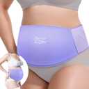 C-Section Gel Ice Pack for Post-Op Recovery  Belly Binder for C-Section, Hot & Cold Therapy for Postpartum Recovery, Soft Gel Ice Wrap for Incision Protection, Reduces Swelling and Discomfort, Purple