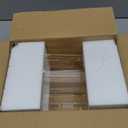 Pinkunn 2 Pcs Acrylic Pencil Dispenser Holder Clear Plastic Pencil Holder with Lid Rolling Knob Storage Box for Classroom Office Desk Teacher Students Bulk Organization Supply