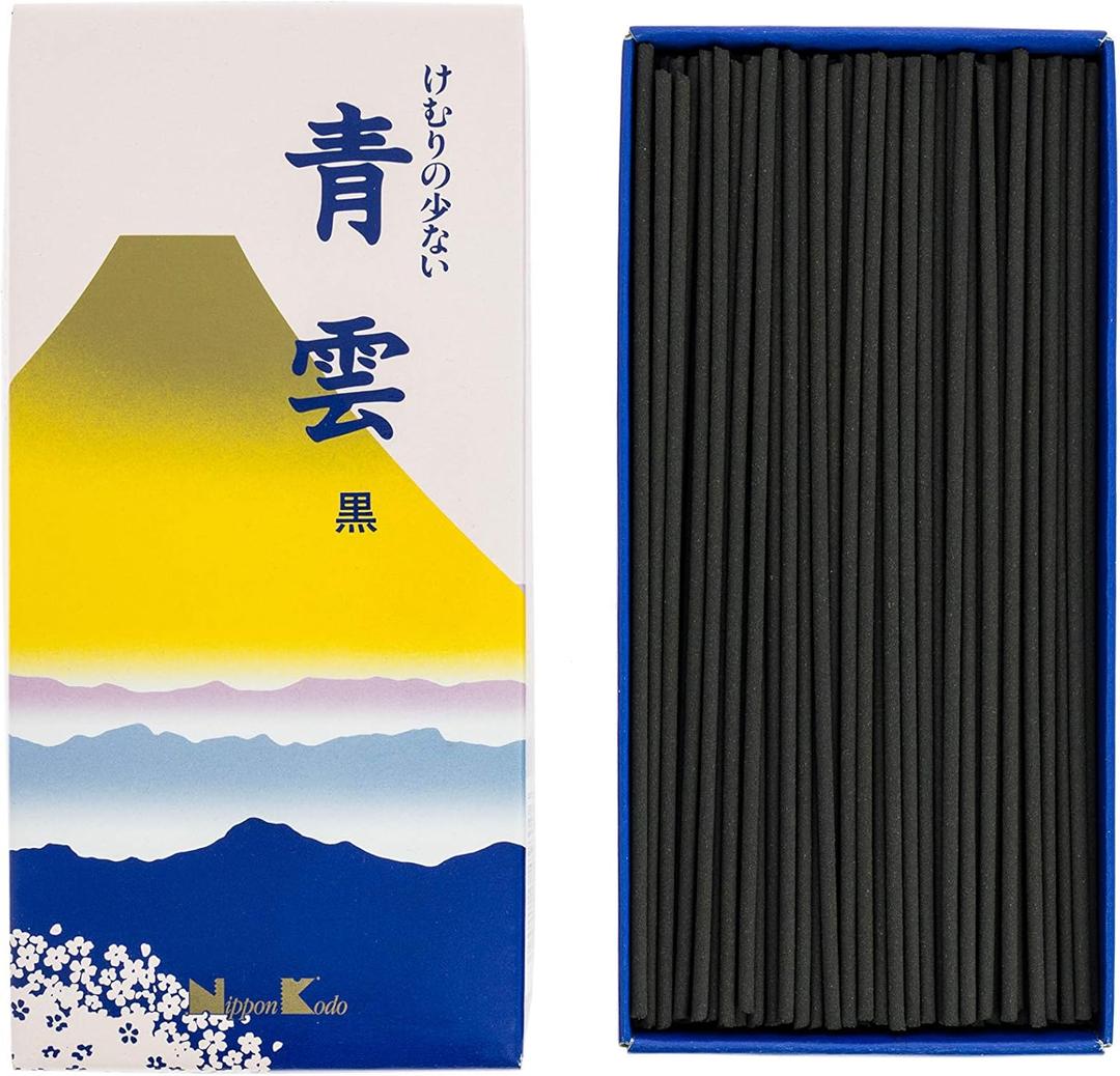 Nippon Kodo - 258 - Seiun Chrysanthemum Incense Sticks - 16 x 8 x 3 cm - Blue