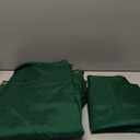 SpaceDresser Foliage Green Sheer Curtains 4 Panels Rod Pocket Semi-Sheer Curtain 84 Inches Long Light Filtering Voile Window Drapes for Bedroom Living Room Kitchen, Each 52W x 84L