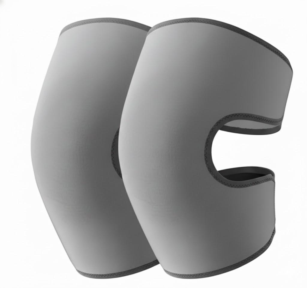 Heated Knee Braces, grey