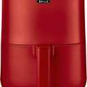 BELLA 3 Qt Touchscreen Air Fryer Oven and 5-in-1 Multicooker with Removable Nonstick Dishwasher Safe Crisping Tray and Basket, 1400 Watt Heating System, Matte Red