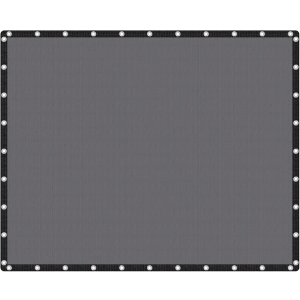 VICLLAX Shade Fabric Sun Shade Cloth Privacy Screen with Grommets for Patio Garden Pergola Cover Canopy 16x16 FT, Grey