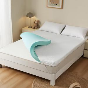 3 Inch Thick Memory Foam Mattress Topper Queen Size 60x80 Inch 3 Inch-Pain Relief Bed Topper with Breathable Cover White