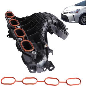 MITZONE Intake Manifold Compatible with Toyota Prius 2010-2017 1.8L L4 Engine High Performance Replacement Intake Manifold