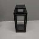HD 12 in Glass/ Iron Lantern