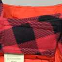 ASENKU Dog Winter Coat, Fleece Doggie Jacket Plaid Reversible Vest Waterproof Windproof Cold Weather Clothes for Small Medium Large Dogs(Red 2XL) Red