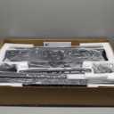 Mobile TV Stand with Power Outlet, Tilting & Swivel Rolling TV Cart for 32-75 Inch TVs, Height Adjustable Portable TV Stand with Shelf, Portrait/Landscape, 88 lbs Capacity, Max VESA 600x400mm