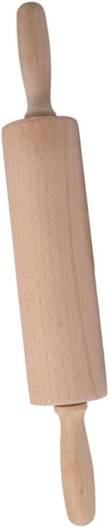 Wooden Rolling Pin for Baking Pizza Baking Roller Kitchen Rolling Stick Non-burrs Easy to Maintain Present for Bakers