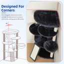 Gitelsnour Corner Cat Tree Tower with All Sisal Scratching Posts GCT025G