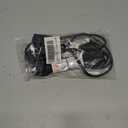 DEWENWILS 3 Outlet Extension Cord, 2 Prong Extension Power Strip, 3ft 16 AWG Power Cord for Indoor Use, Black, ETL Listed, 3 Pack