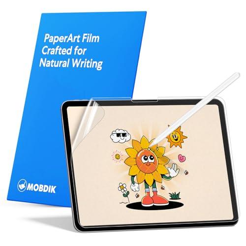 MOBDIK 2 Pack Paperfeel Screen Protector Compatible with iPad Air 13 M4/M3/M2 2026/2025/2024 & iPad Pro 13 M5/M4 2025/2024, Crafted for Natural Writing, Anti Glare, Easy Installation (Incomplete 1/2)